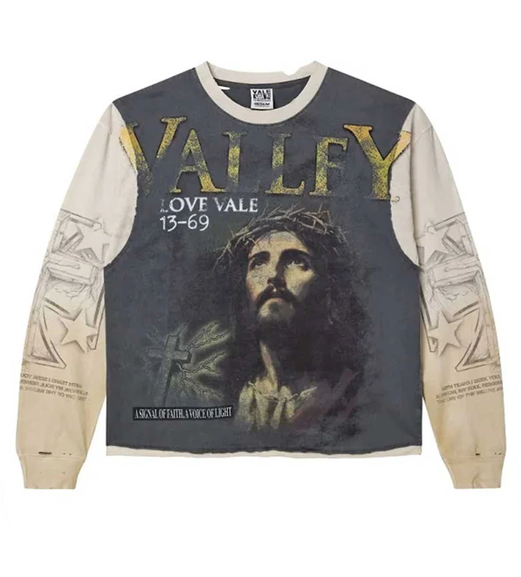 Vale Forever Tee Grey Cream 13-69 Longsleeve