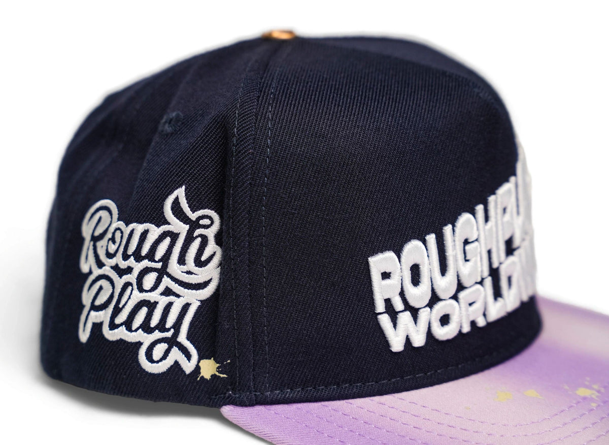Roughplay Hat Navy Purple Worldwide