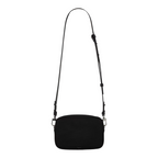 FLEX SHOP Amiri black messenger bag with adjustable shoulder strap and iconic three-star detailing