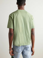 Amiri Tee Filigree Logo Green