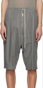 Rick Owens Gray Temple Bela Pods Shorts