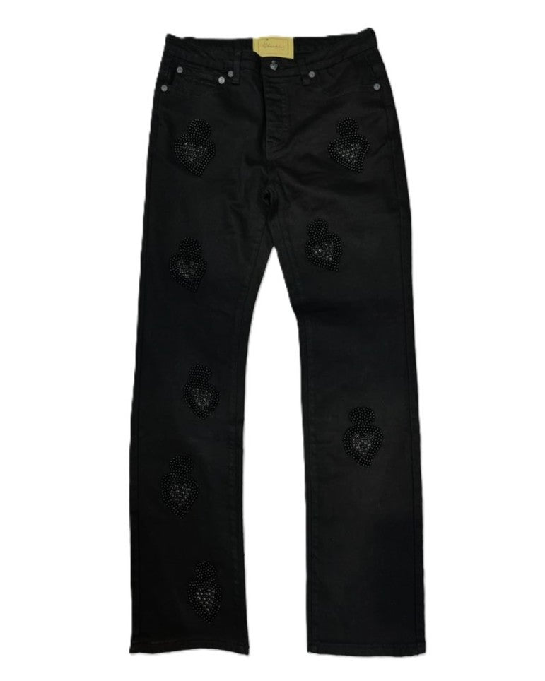 WSC Denim Diamond Solid Black Black