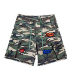 Triple Sevens Camo Shorts Sniper Gang