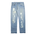 BETTER WITH AGE CROISET Blue DENIM JEANS