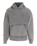 Amiri Stud Cotton Hoodie Grey
