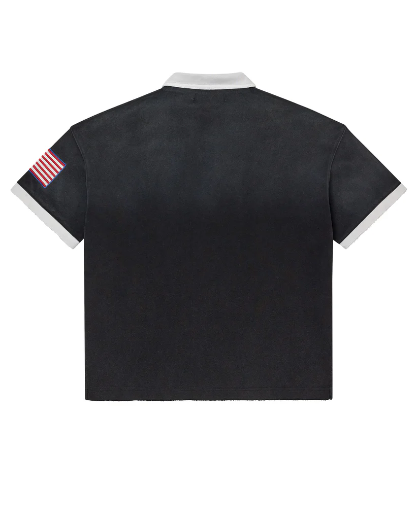Vale Forever Black Valley USA Rugby Polo