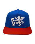 Saint Vanity Blue & Red Griffin Snapback