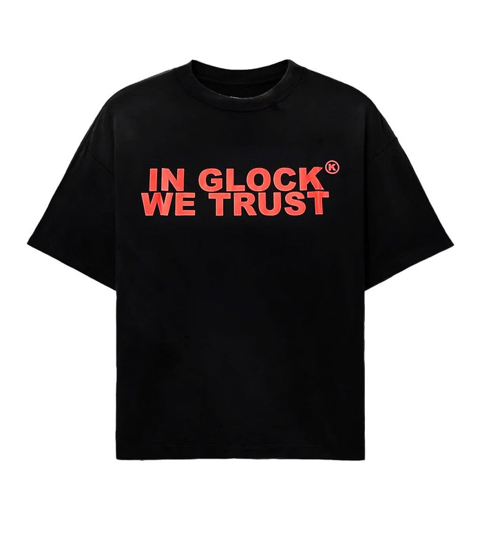 Kixkz Clothing Tee Black Red In Glock We Trust