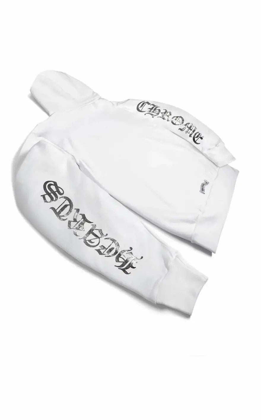 Chrome Hearts Hoodie White Foil