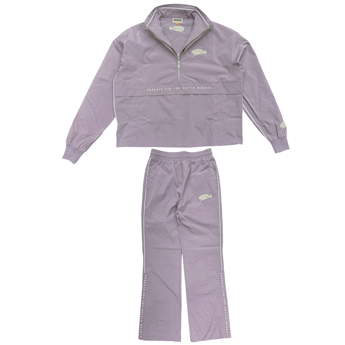 Roughplay Quarter Zip Set Lavender