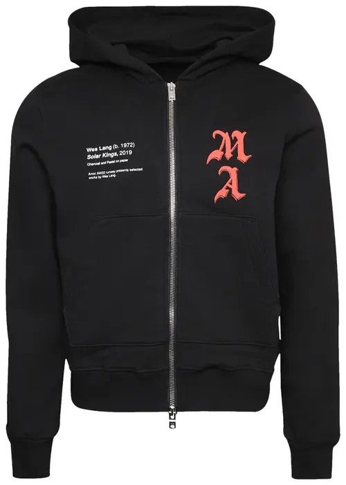 Amiri x Wes Lang Hoodie Solar Kings Black