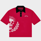 Godspeed Crest Polo Victor Oversized Red