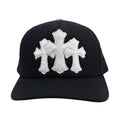 Chrome Hearts Hat Black Triple Cross Cemetery Mohair