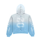 Visionary Club Hoodie Blue OVERSIZED ZIP UP