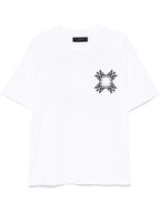 Amiri Tee MA Quad Logo White