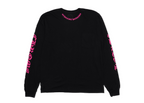 Chrome Hearts Tee Neck Logo Longsleeve Black Pink