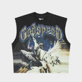Godspeed Tee The Landing Sleeveless Black