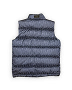 Dior Puffer Vest Navy Oblique Preowned