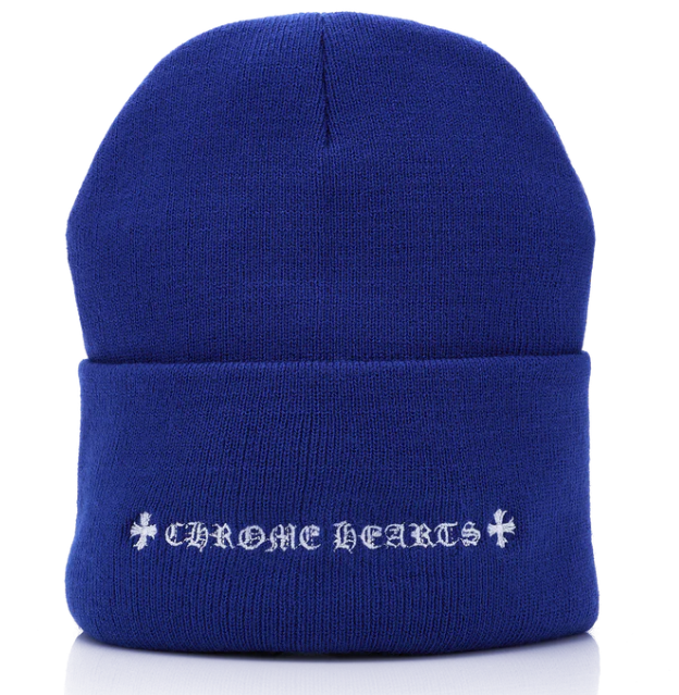 Chrome Hearts Watch Beanie blue