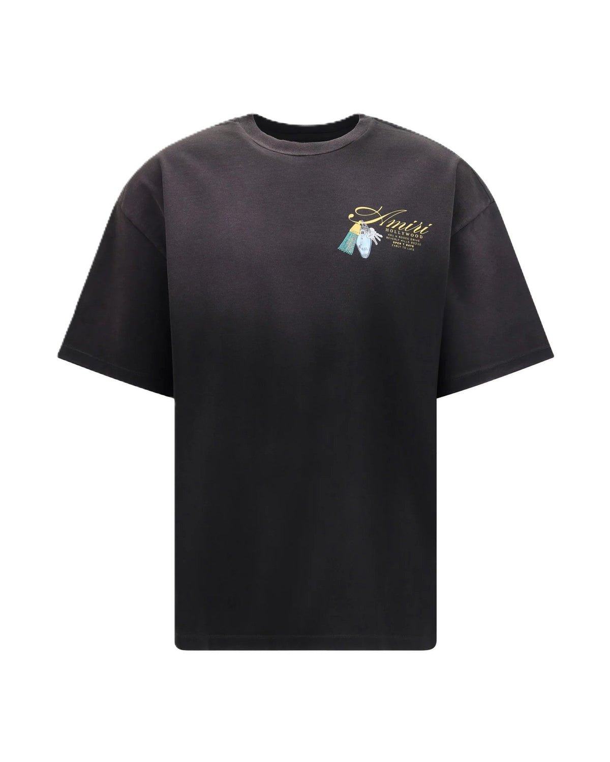 AMIRI Tee Chateau Keys Black