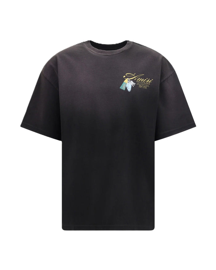 AMIRI Tee Chateau Keys Black
