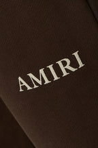Amiri Sweatpants Puff Logo Brown