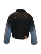 Matiere De Desirs DENIM JACKET Blue OMBRÈ