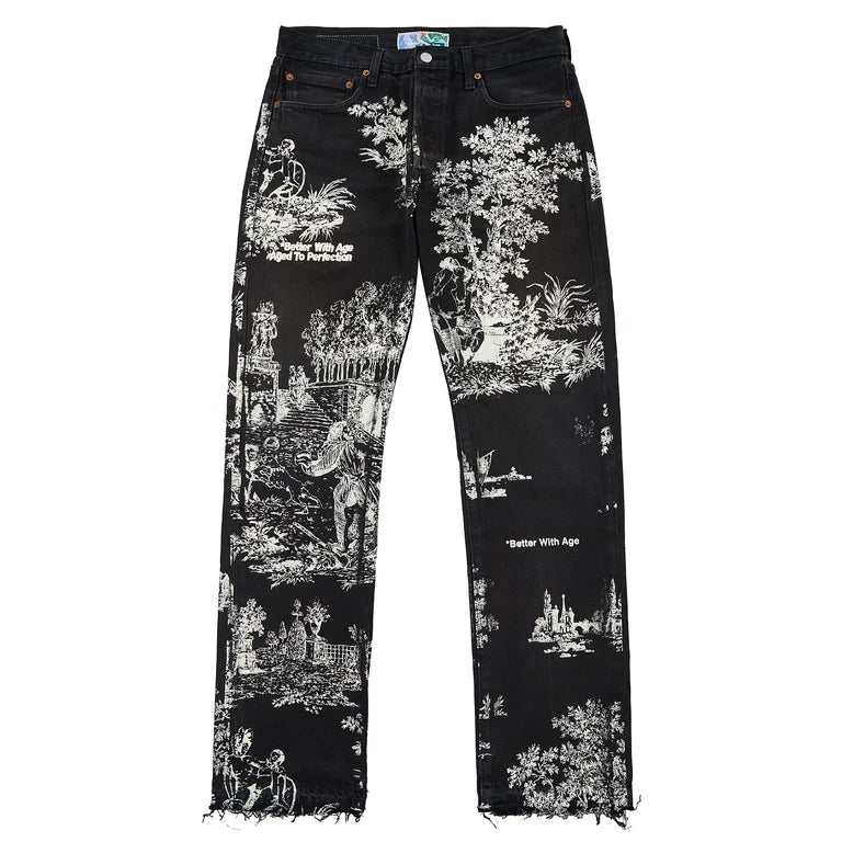 Better With Age 'Teresa' Black Denim Jeans