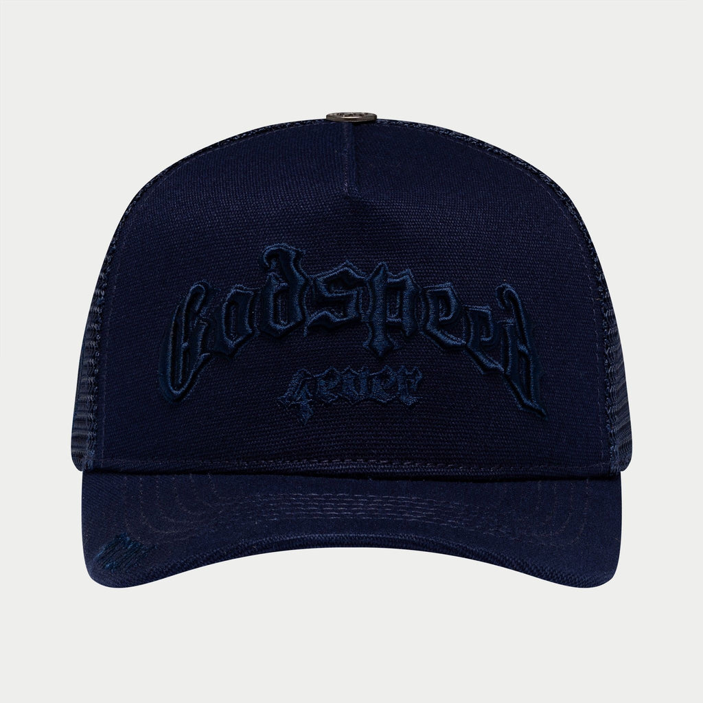 Godspeed GS Forever Trucker Hat Midnight Navy