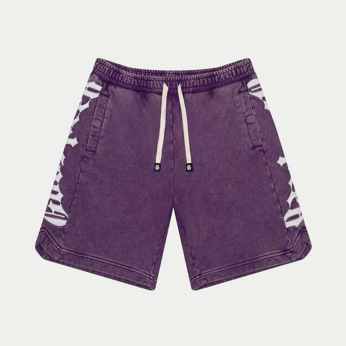 Godspeed Shorts Courtside Purple Grape Wash