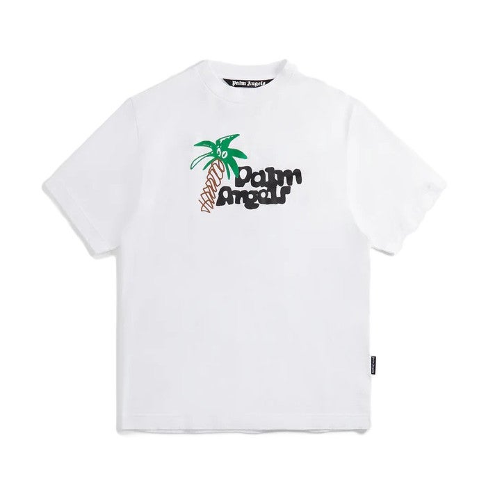 Palm Angels Tee Sketchy Classic White