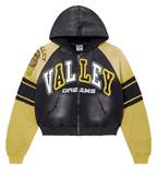 Vale Forever Hoodie Black Yellow Lethal Zip Up