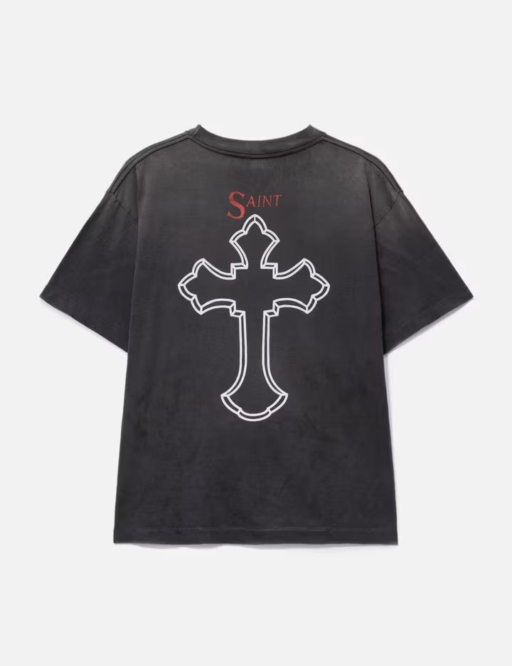 Saint Michael Tee Black 2PAC