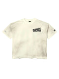 Roughplay Tee Tan Black Vintage Side Logo
