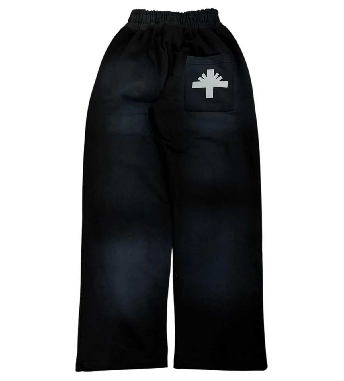 Vertabrae Logo Black/White Sweatpants