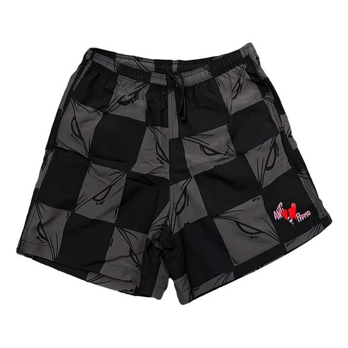 Matty Boy 99 Eyes Nylon Shorts "Black/Grey"