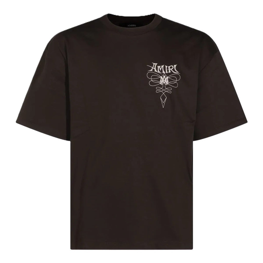 Amiri Tee Brown Amiri Lasso Oversized