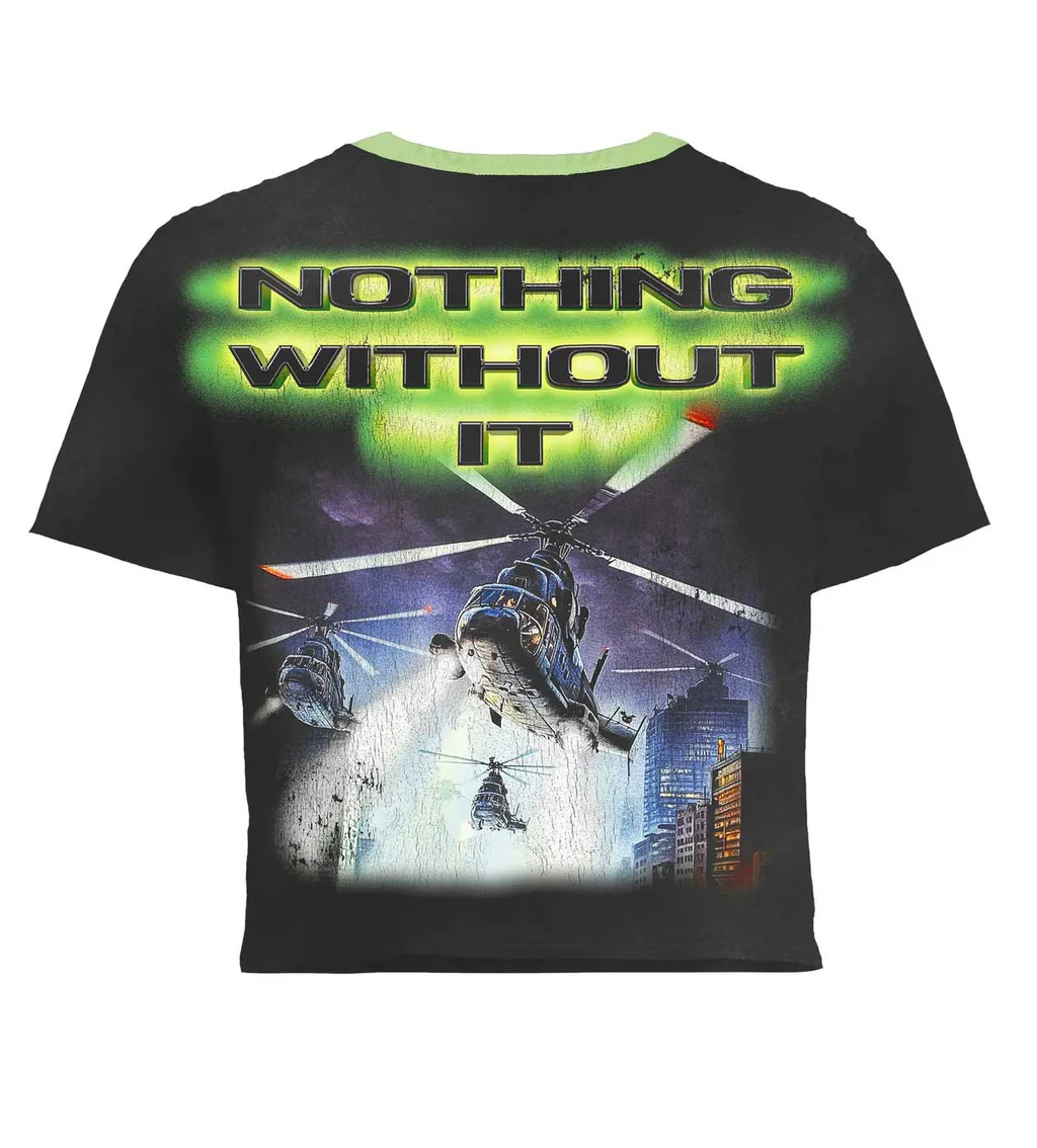 Vertabrae Tee Black Vertzilla