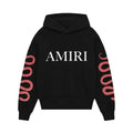 Amiri Hoodie Snake Black