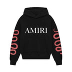 Amiri Hoodie Snake Black