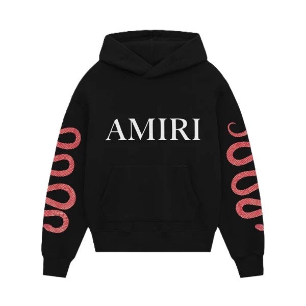 Amiri Hoodie Snake Black