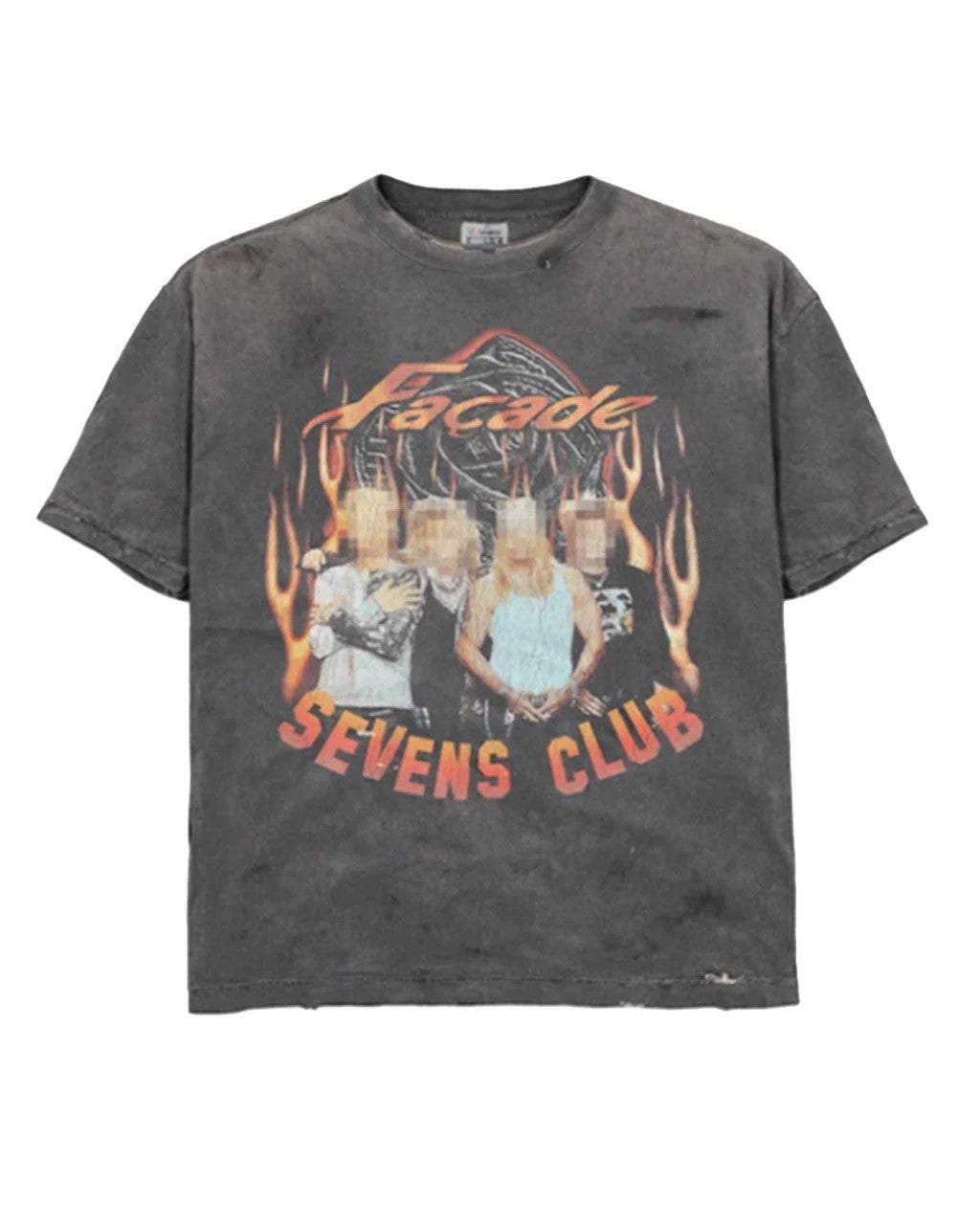 Triple Sevens Flamerock Tee Black