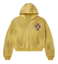 Vale Forever Hoodie Yellow Sun Clustered Zip Up
