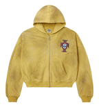 Vale Forever Hoodie Yellow Sun Clustered Zip Up