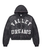 Vale Forever Hoodie Black Classico Zip Up