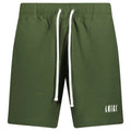 Amiri Swim Shorts Core Logo Olive Green