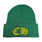 Chrome Hearts CH Beanie Green Yellow