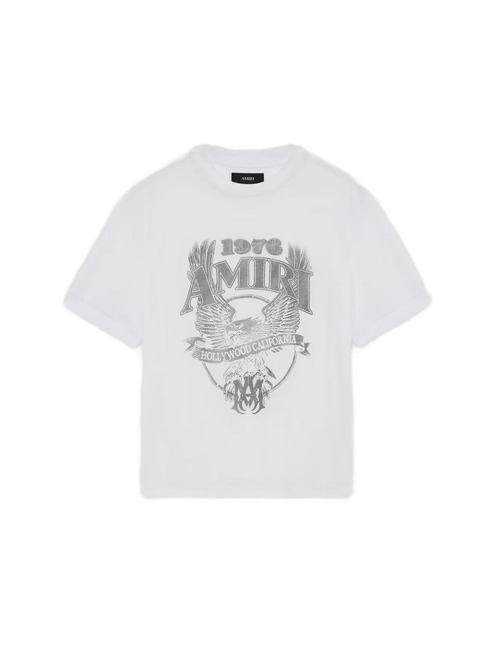 Amiri Tee Eagle White