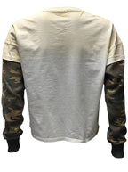 SAINT VANITY TEE WHITE GREEN CAMO BOOTCAMP THERMAL Longsleeve