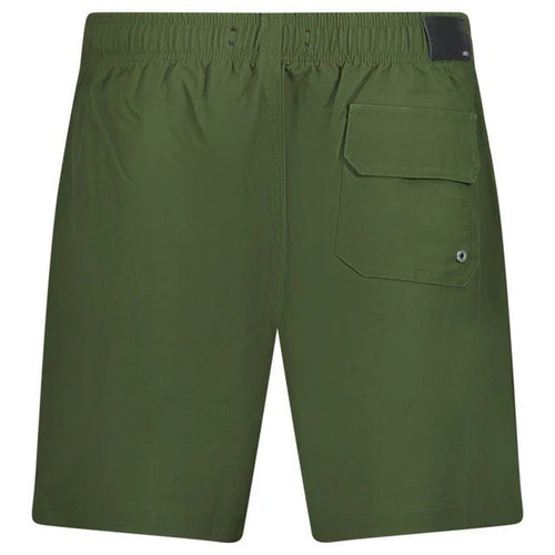 Amiri Swim Shorts Core Logo Olive Green